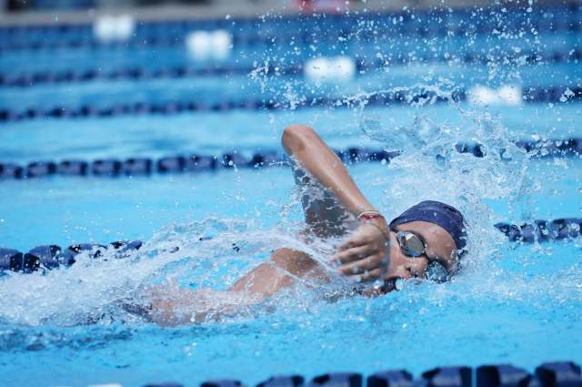 A Student in a Swimming Activity | Stamford American International School