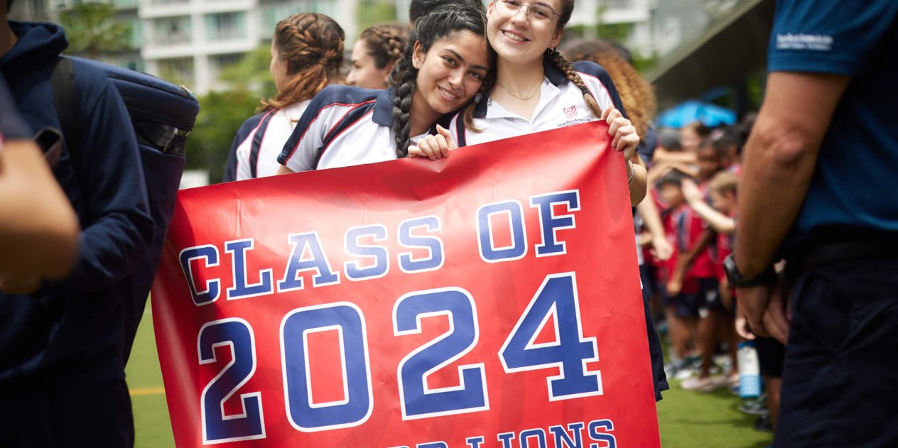 Stuco President and Vice-President Ishita and Ally