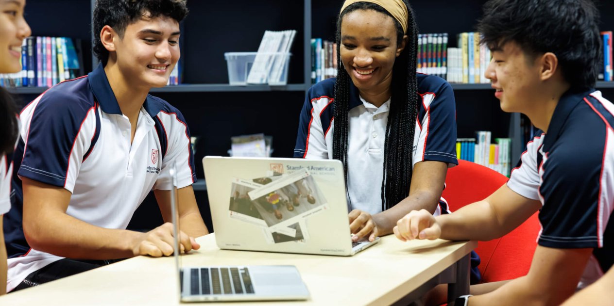 Stamford American International School Singapore (SAIS) students